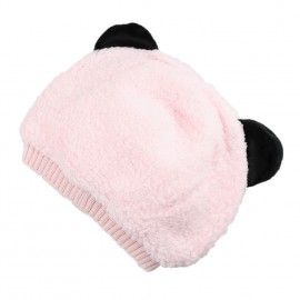 Cute Winter Kintted Hat Ear Puppy Caps Unisex Toddlers Babies Scarf Coif Hood One-Piece Warm Children Gifts