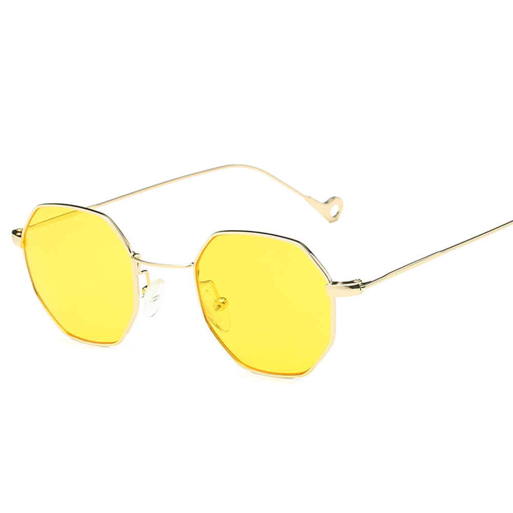 New Fashion Accessory UV400 Popular Small Pane Shape High Quality Unisex Plain Glass Spectacles