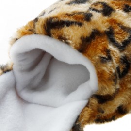 Soft Warm Fluffy Plush Cartoon Bear's Paw Scarf Glove