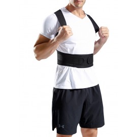 Men Women Posture Corrector Back Support Brace Adjustable Elastic Straps Shoulder Support Vest
