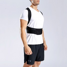 Men Women Posture Corrector Back Support Brace Adjustable Elastic Straps Shoulder Support Vest