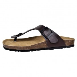 Brown Unisex BioKork-sandal flip flop design size 38